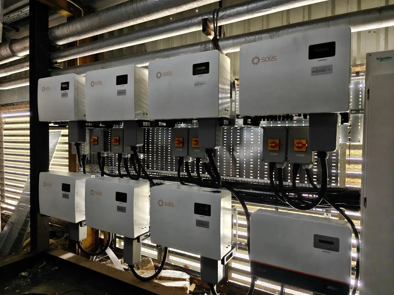 Commercial electrical installation