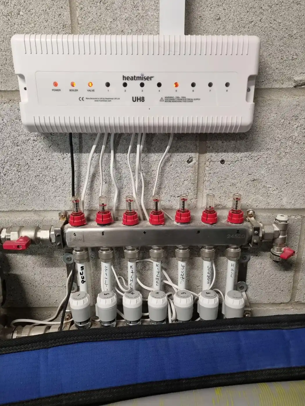 Wiring centre installed by Swaye