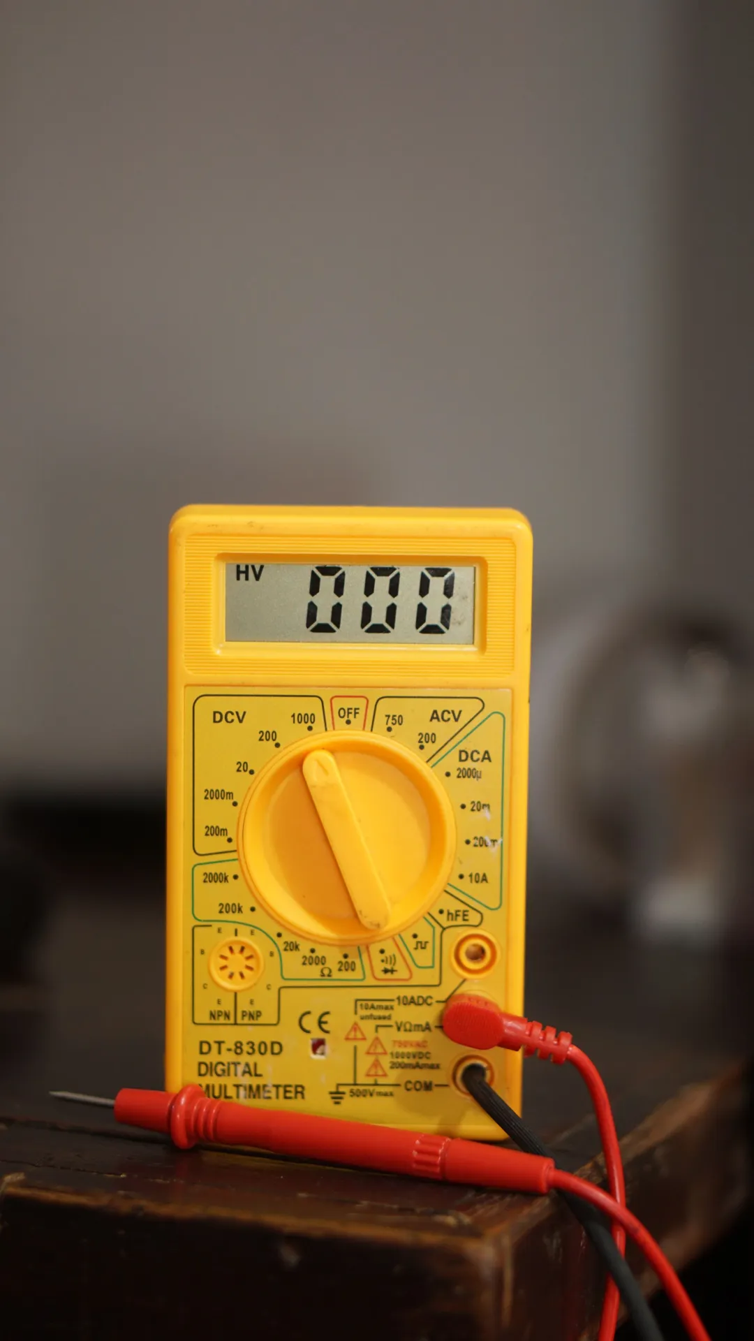 Electrical test meter
